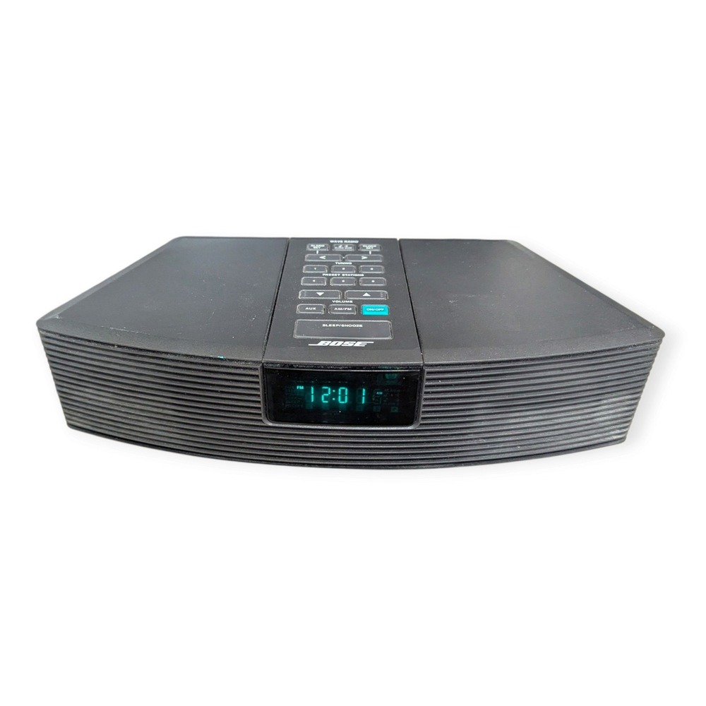 Bose Wave Radio AWR1-1W Graphite Gray AM FM Alarm Clock Radio Tested